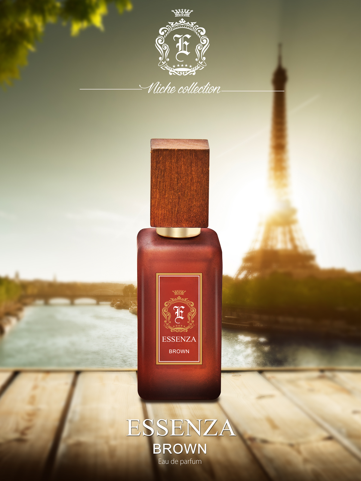 Essenza Brown For Unisex Eau De Parfum