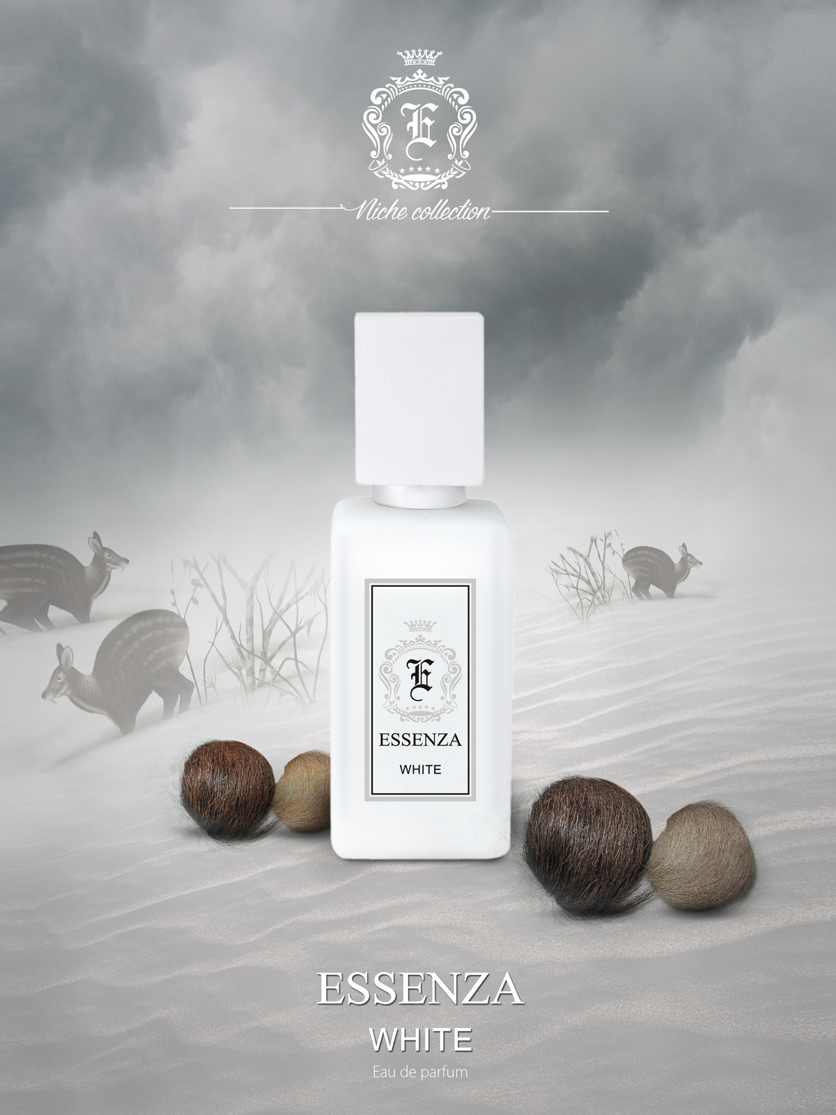 Essenza White For Unisex Eau De Parfum