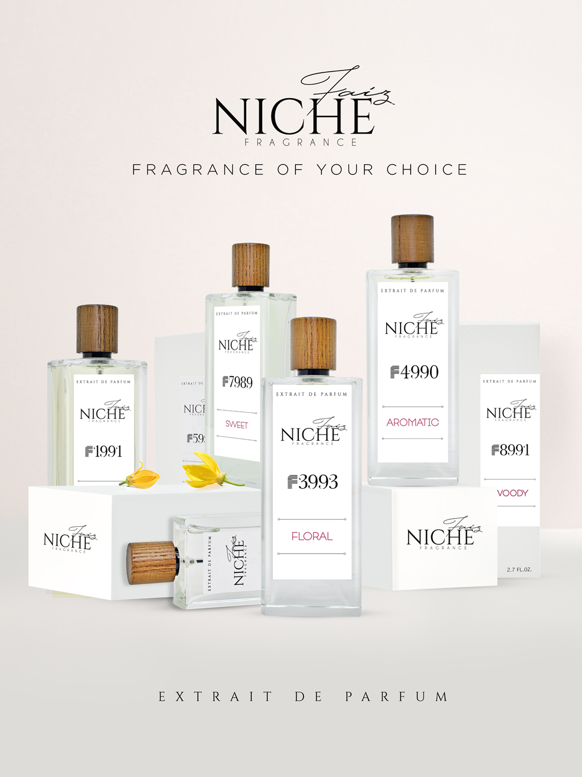 Faiz Niche Collection Sweet F7992 For Women Extrait De Parfum