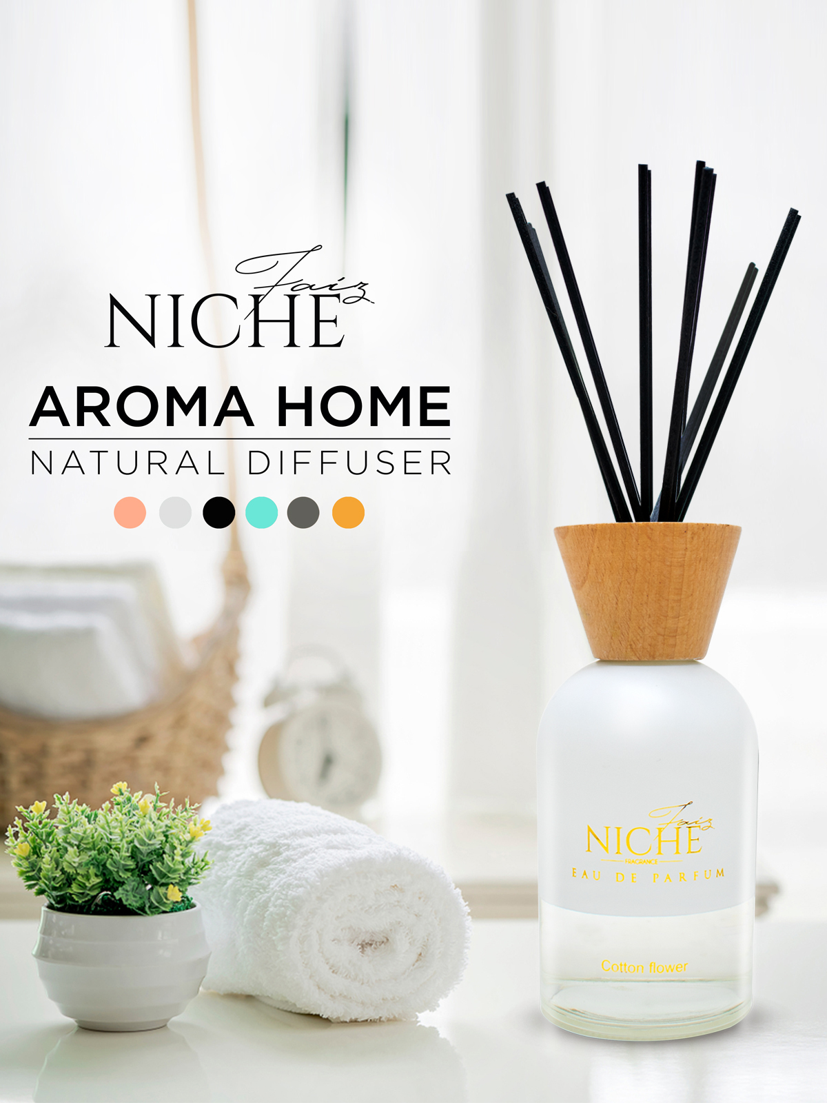 Faiz Niche Natural Homme Diffuser Cotton Flower