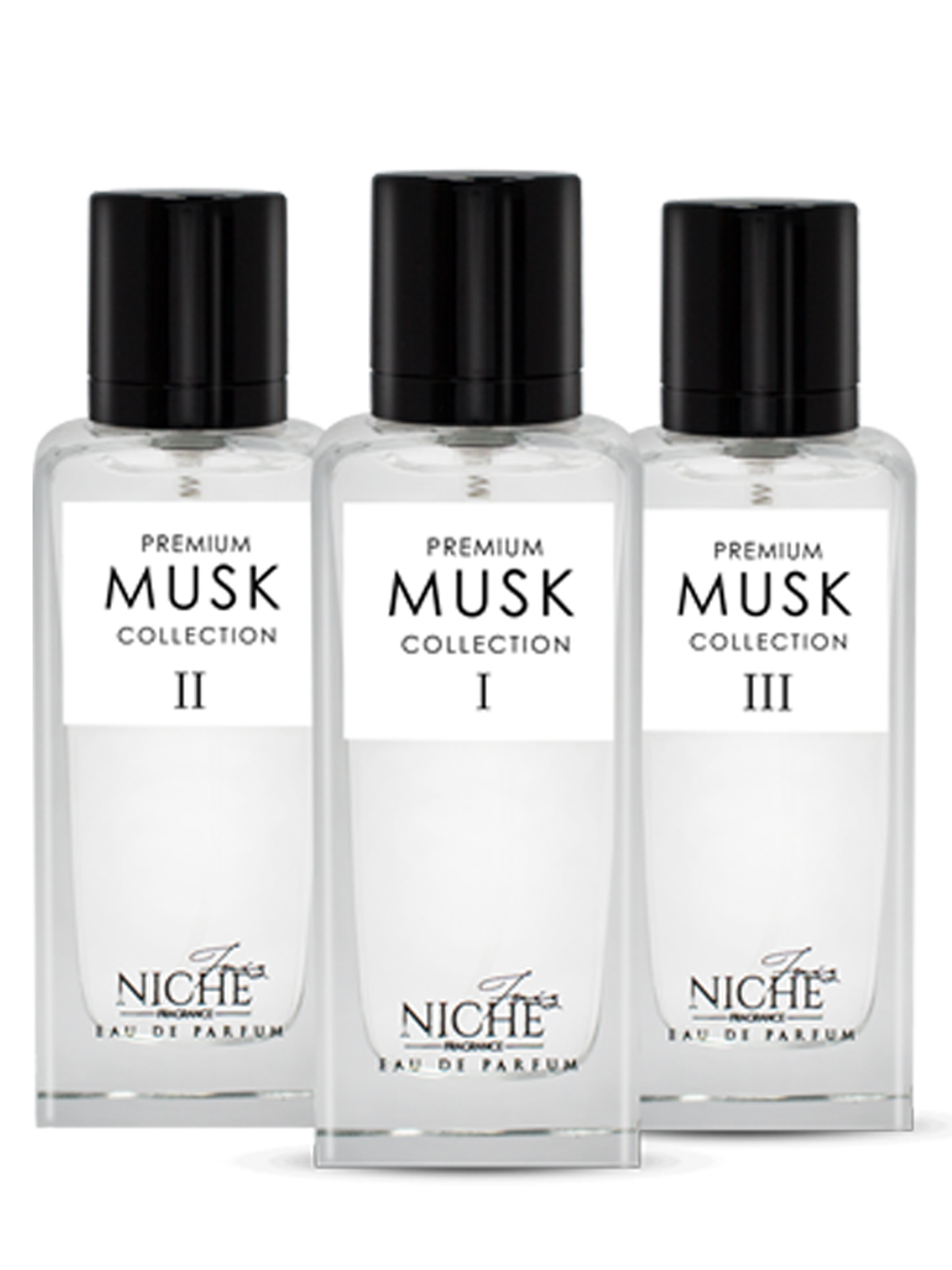 Faiz Niche Premium Musk Collection For Unisex Eau De Parfum *3 Set