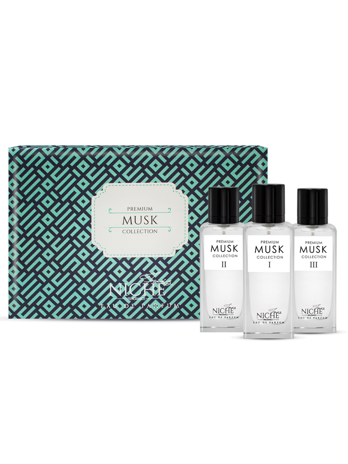 Faiz Niche Premium Musk Collection For Unisex Eau De Parfum *3 Set