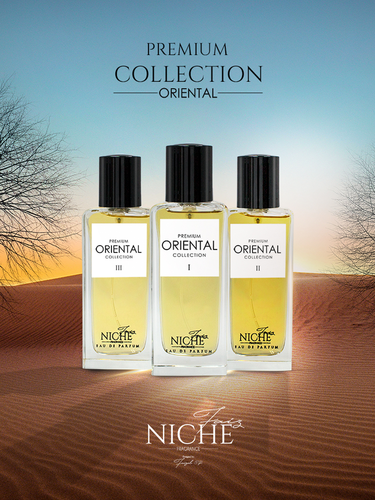 Faiz Niche Premium Oriental Collection II For Unisex Eau De Parfum