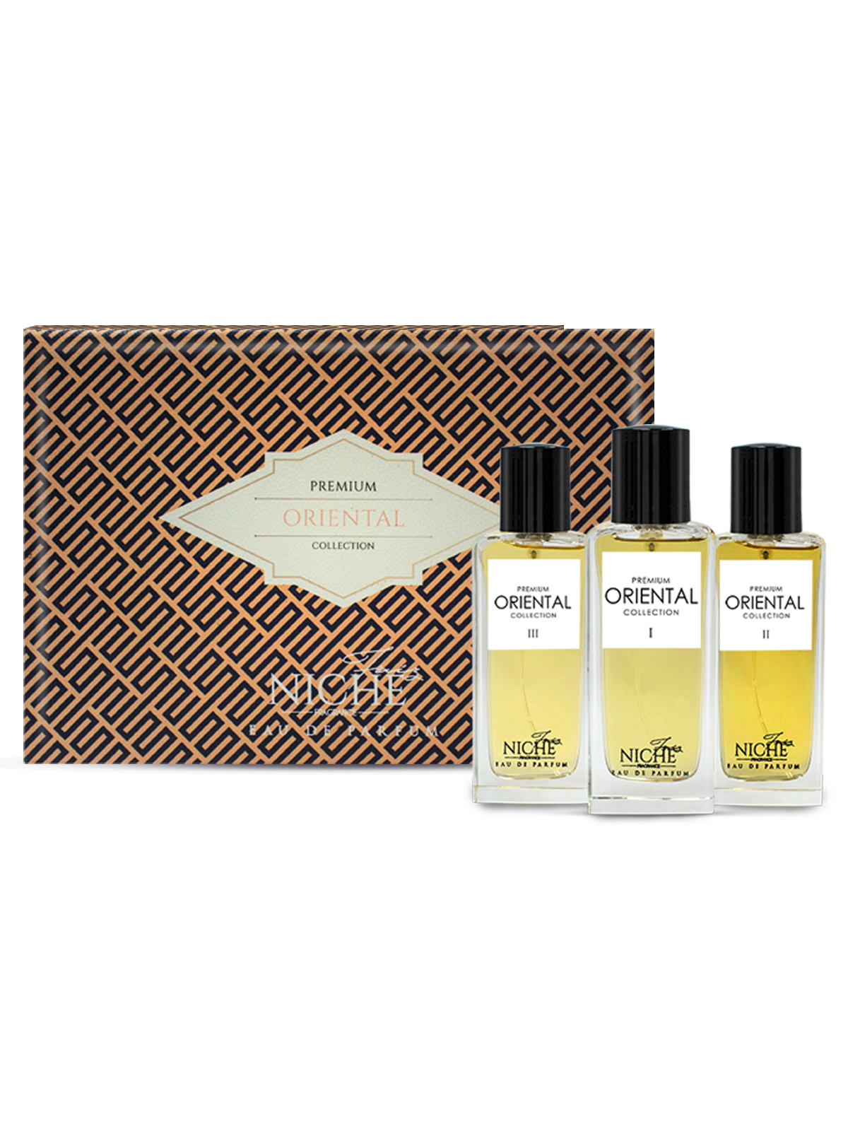 Faiz Niche Premium Oriental Collection for unisex eau de parfum  of 3 Perfume Set