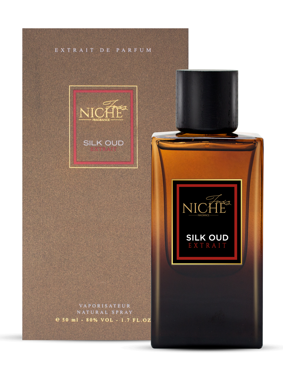 Faiz Niche Silk Oud Extrait De Parfum For Unisex