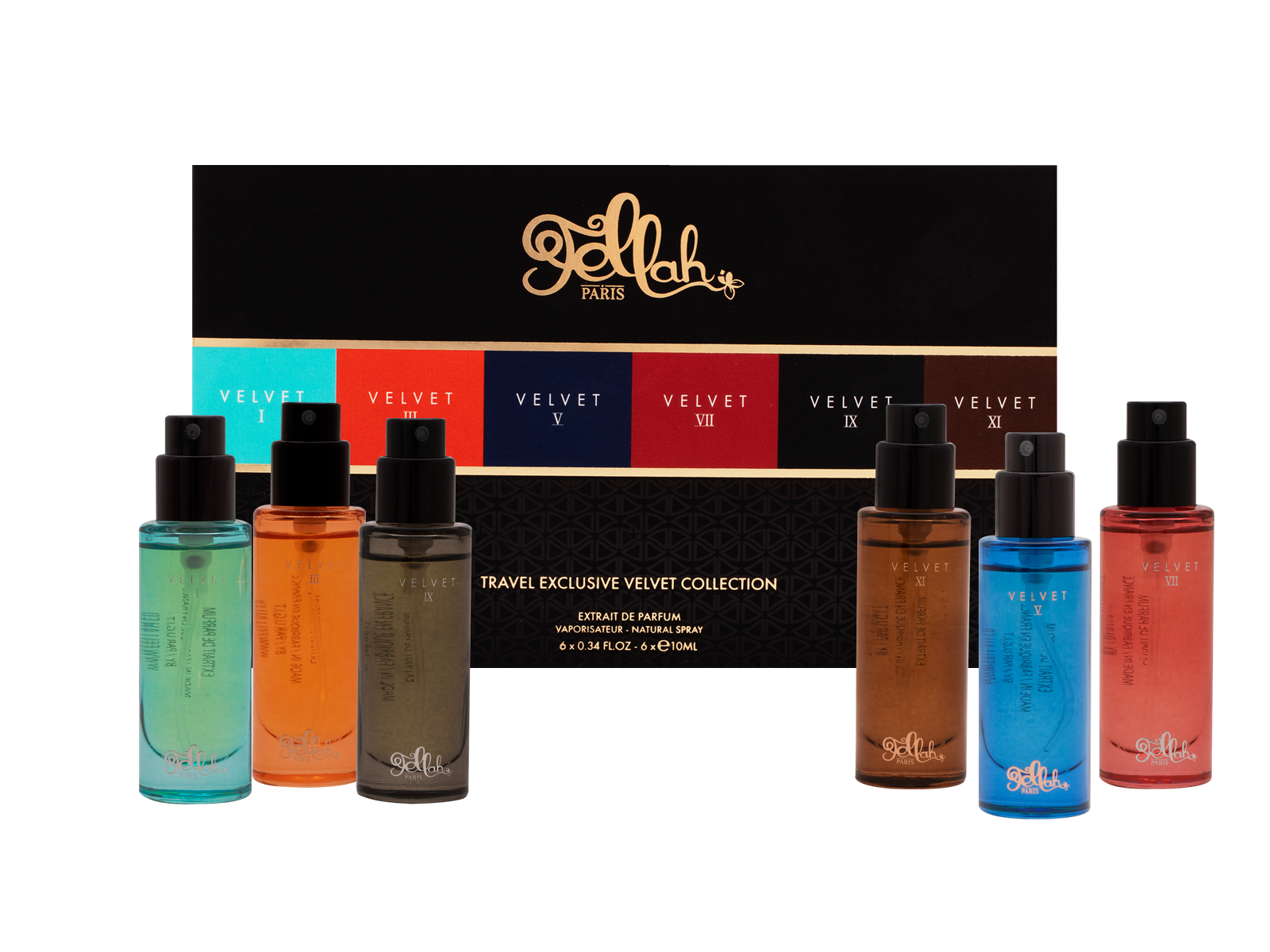 Fellah Travel Exclusive Velvet Collection 6*10ML For Unisex
