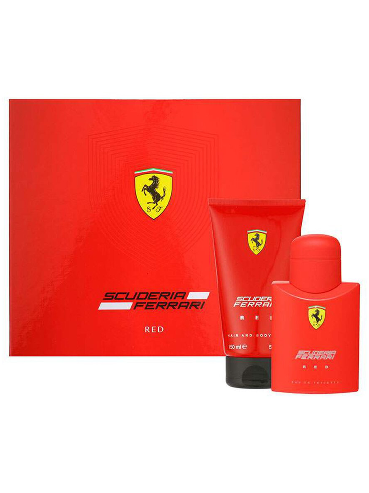 Ferrari Scuderia Red For Men Eau De Toilette 7 Set