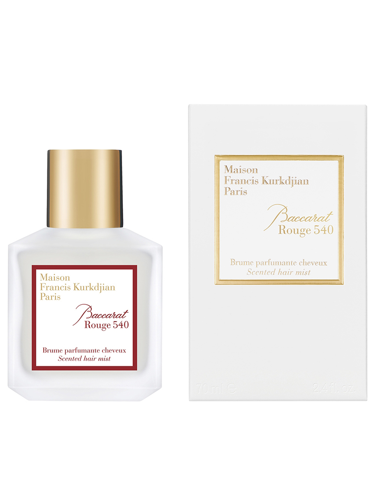 Francis Kurkdjian Baccarat Rouge 540 Hair Mist
