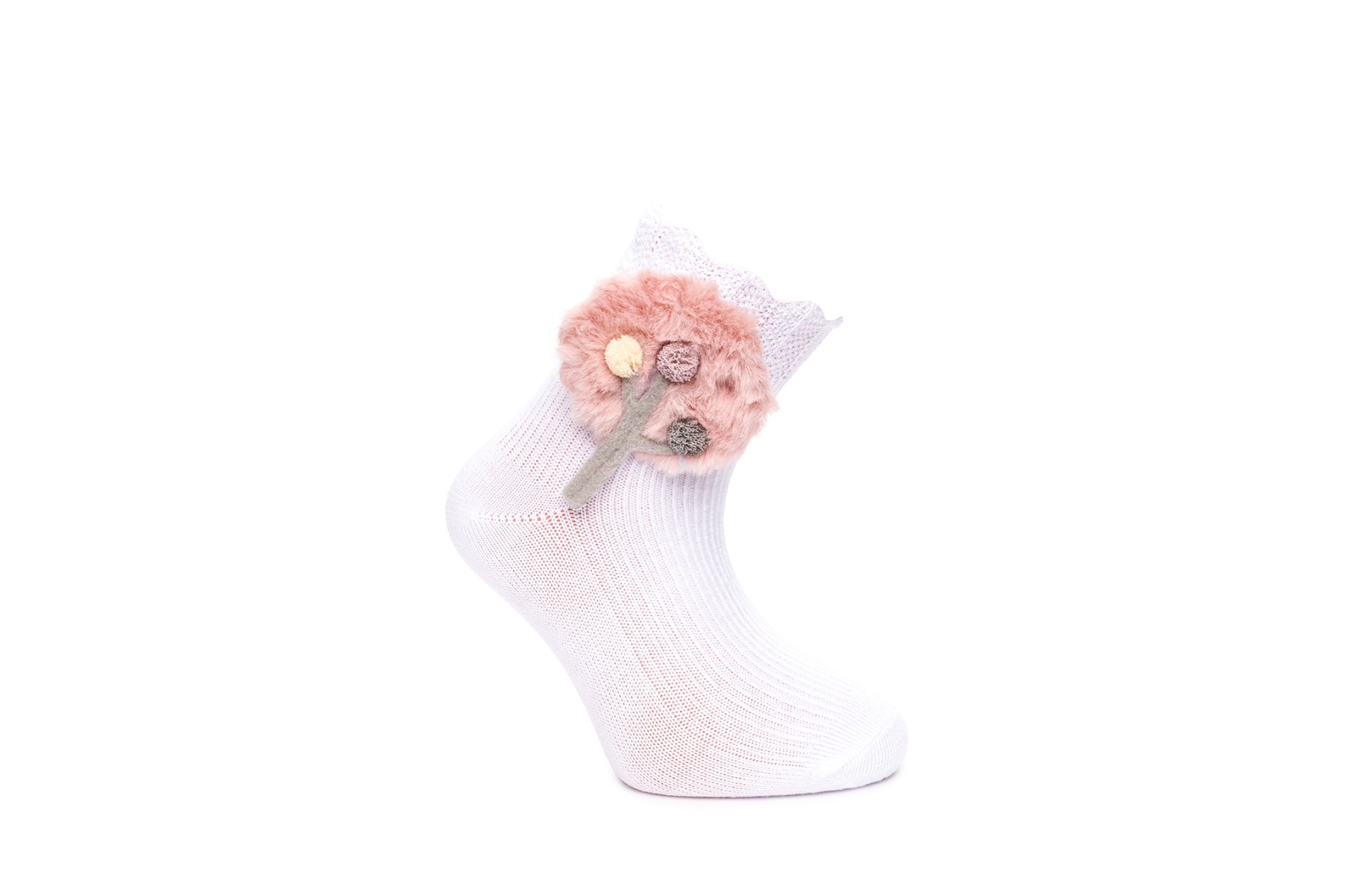GIRL SOCKS KS125 C:WHITE S:2 / GIRL SOCKS KS125 C:WHITE S:2