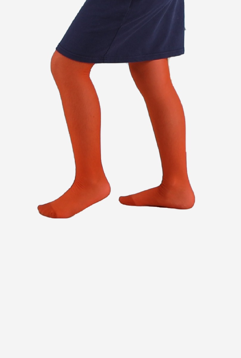 Girl"s 20 Denier Tight D.Orange