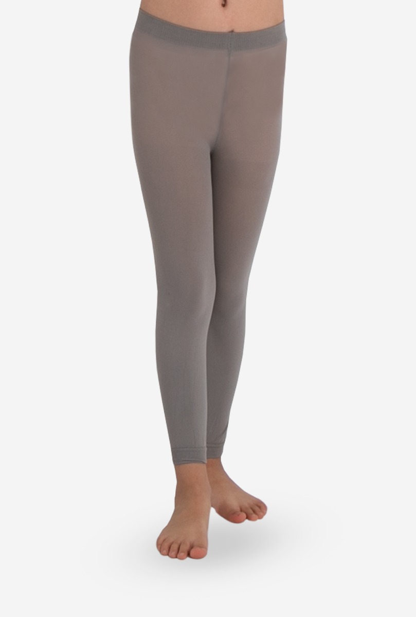 Girl"s 40 Denier Legging L.Gray