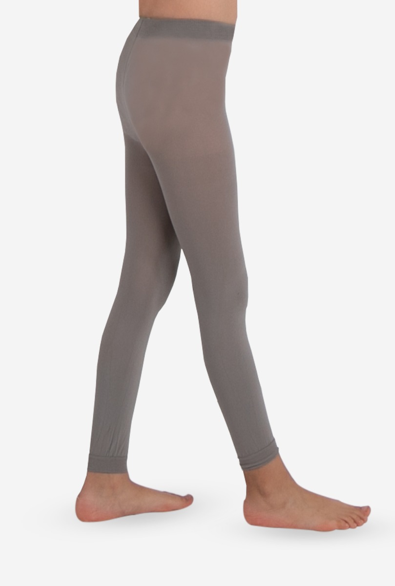 Girl"s 40 Denier Legging L.Gray