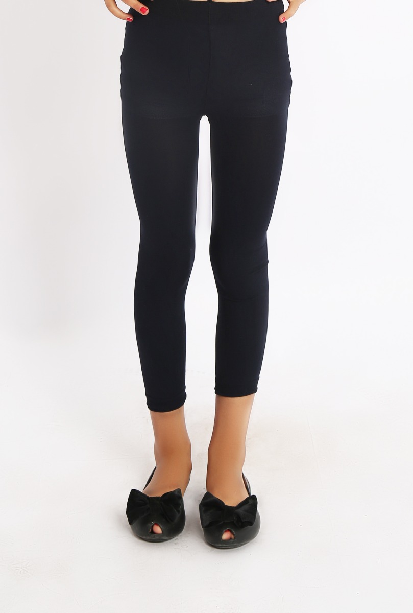 Girl"s 40 Denier Legging Navy