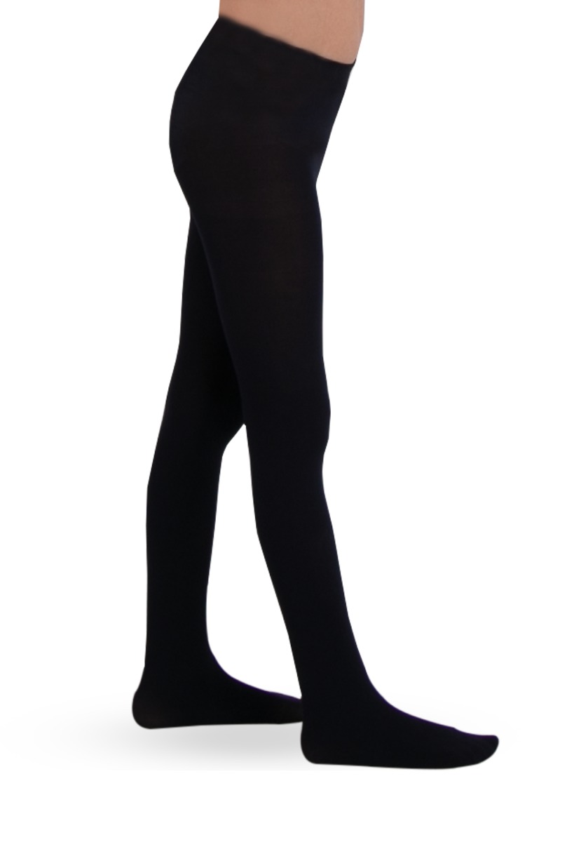 Girl"s 40 Denier Thick Tight Navy