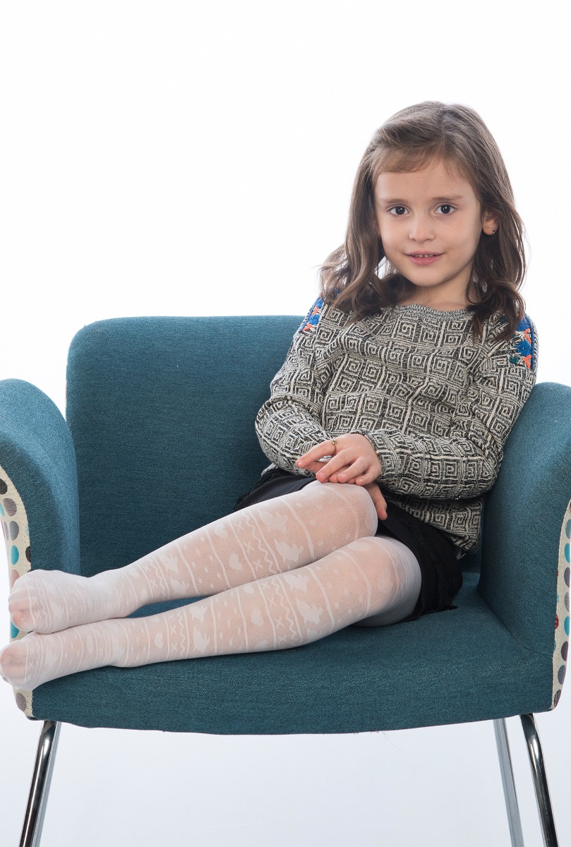 Girl"s Alice Tight White