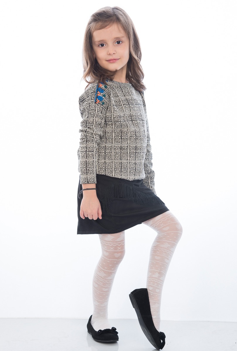 Girl"s Alice Tight White