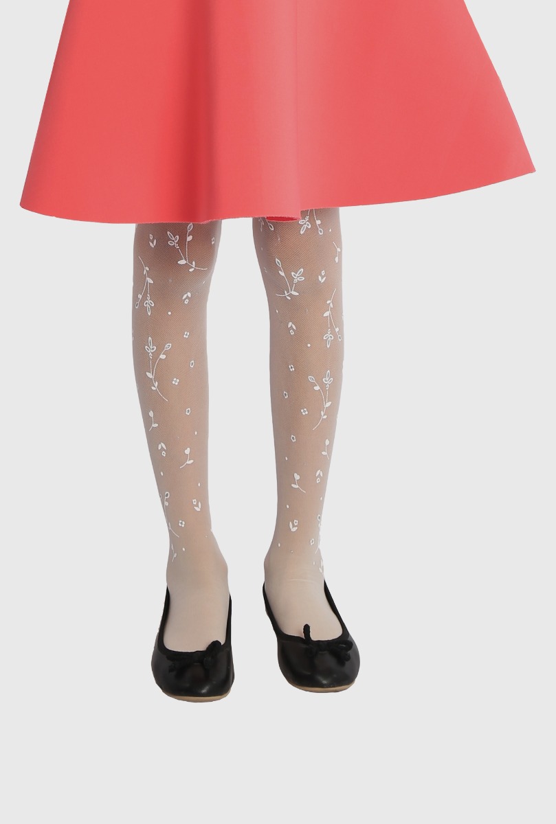 Girl"s Brode Tight Vanilia