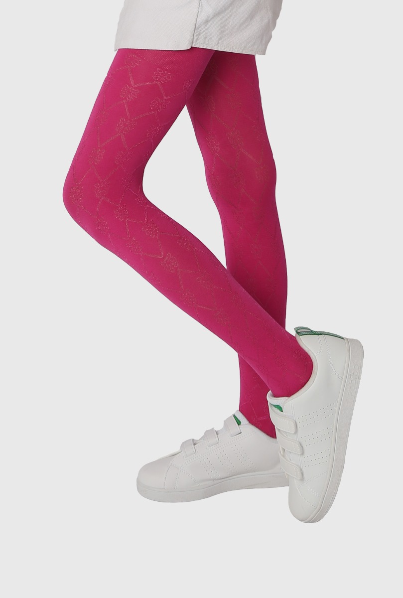 Girl"s Fabyan Tight Fuchsia