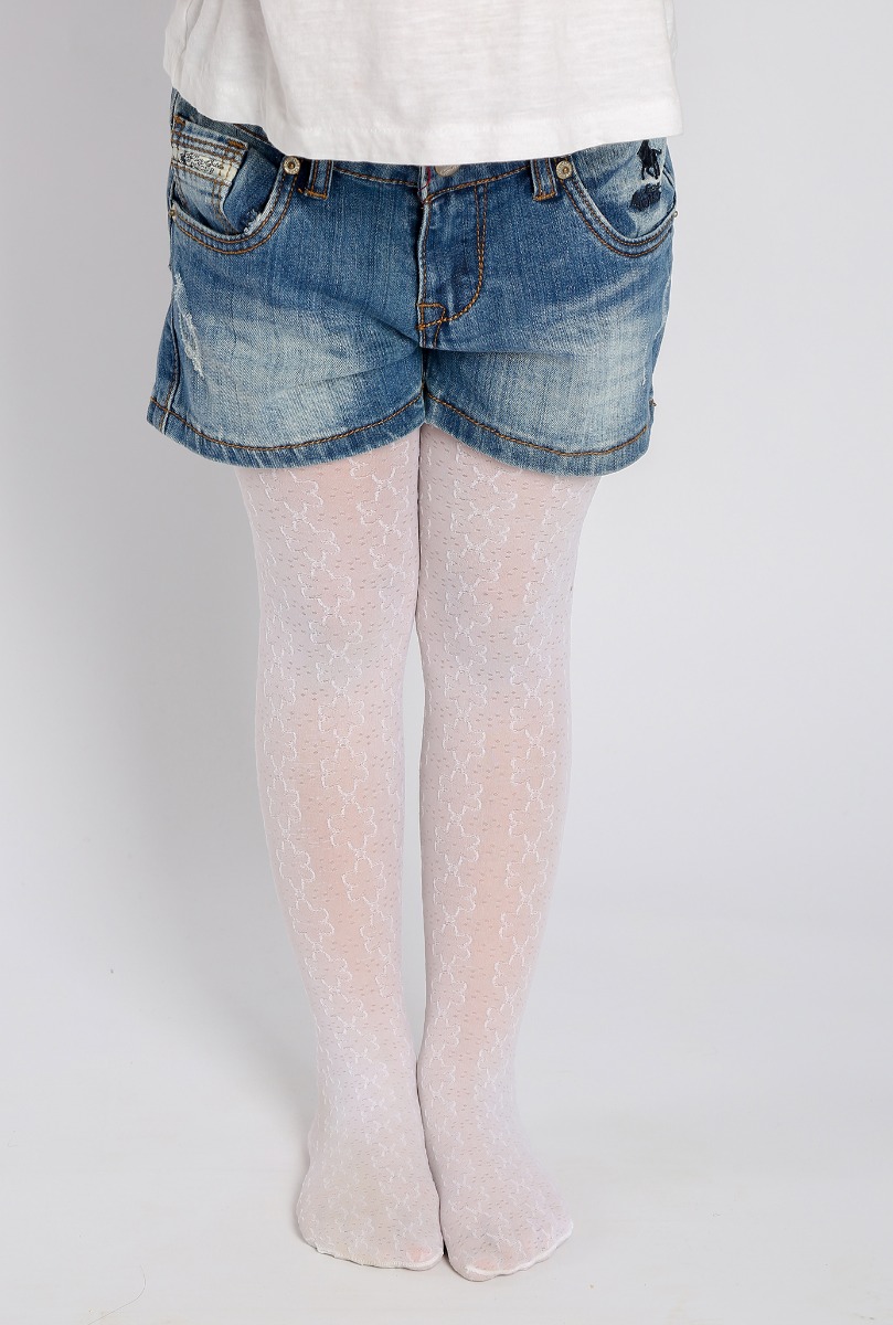 Girl"s Floral Tight Vanilia