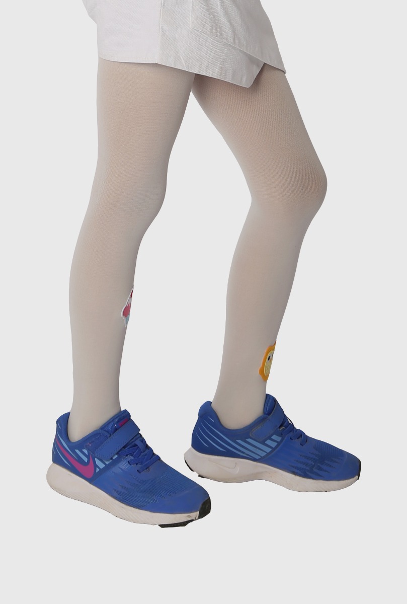 Girl"s Owl & Cap Cake Tight Vanillia