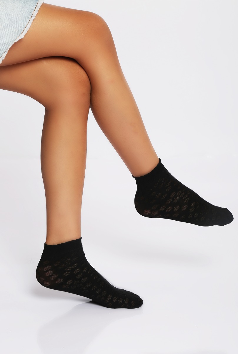 Girl"s Papatya Ankle High Black