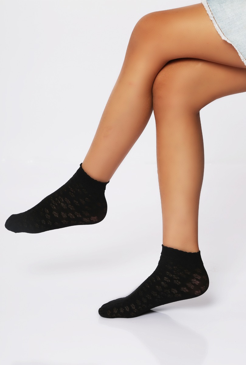 Girl"s Papatya Ankle High Black