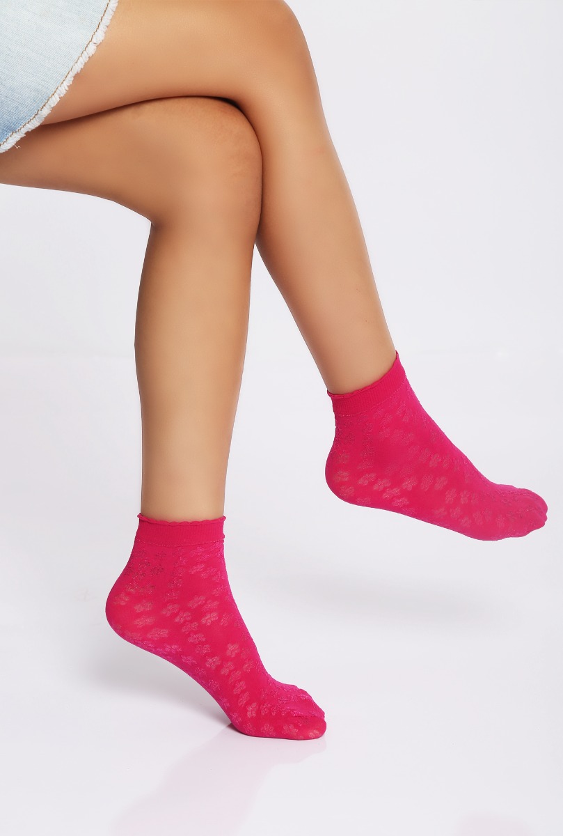 Girl"s Papatya Ankle High Fuchsia