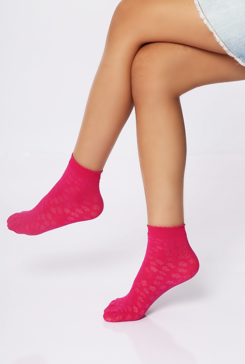Girl"s Papatya Ankle High Fuchsia