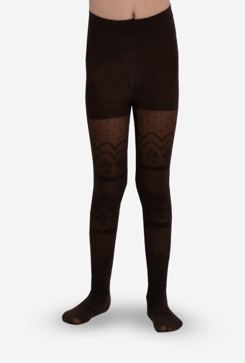 Girl"s Petunya Tight D.Brown