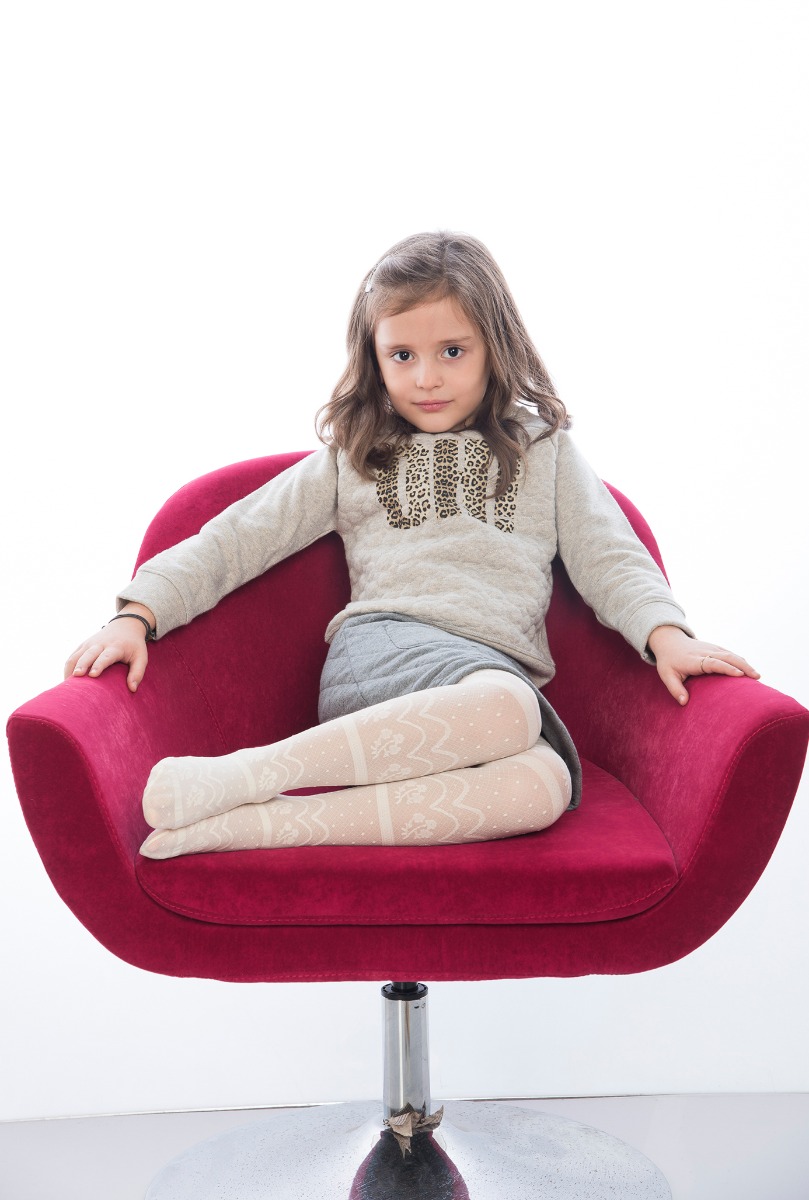 Girl"s Petunya Tight Vanilia