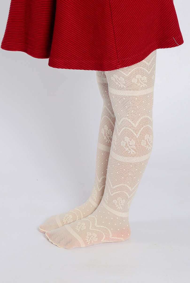 Girl"s Petunya Tight Vanilia