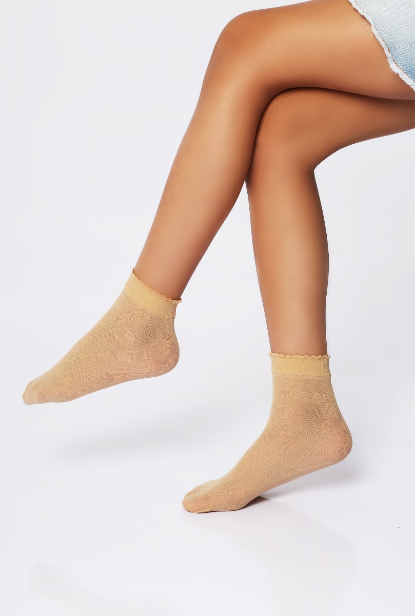 Girl"s Rose Ankle High Sand