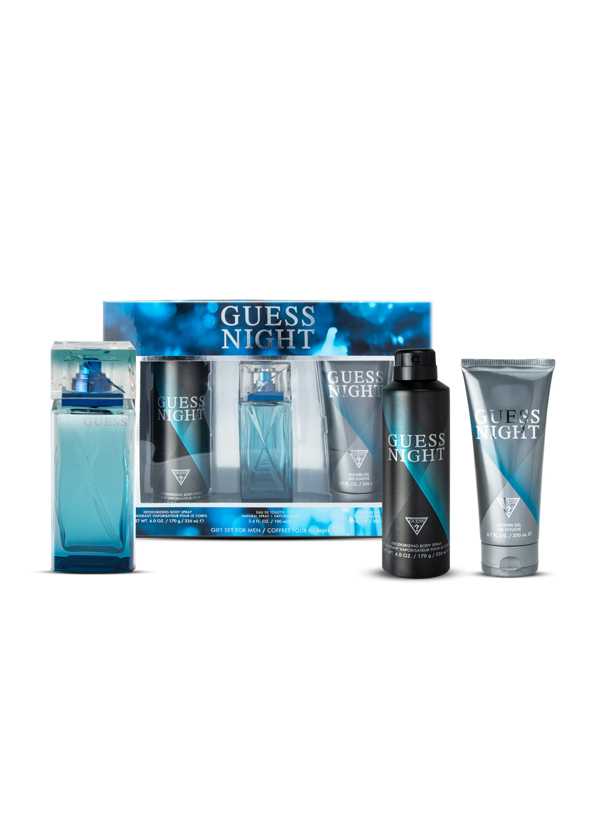 Guess Night For Men Eau De Toilette  Set