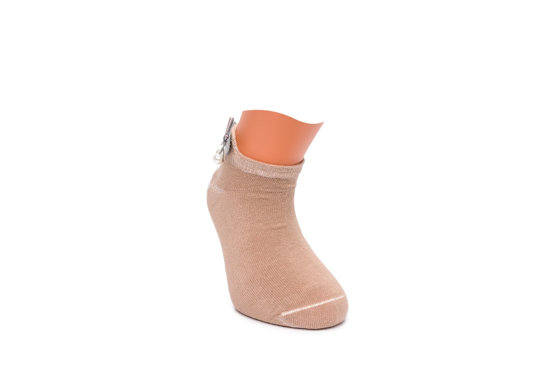 KIDS SOCKS KS120 C:BEIGE S:2