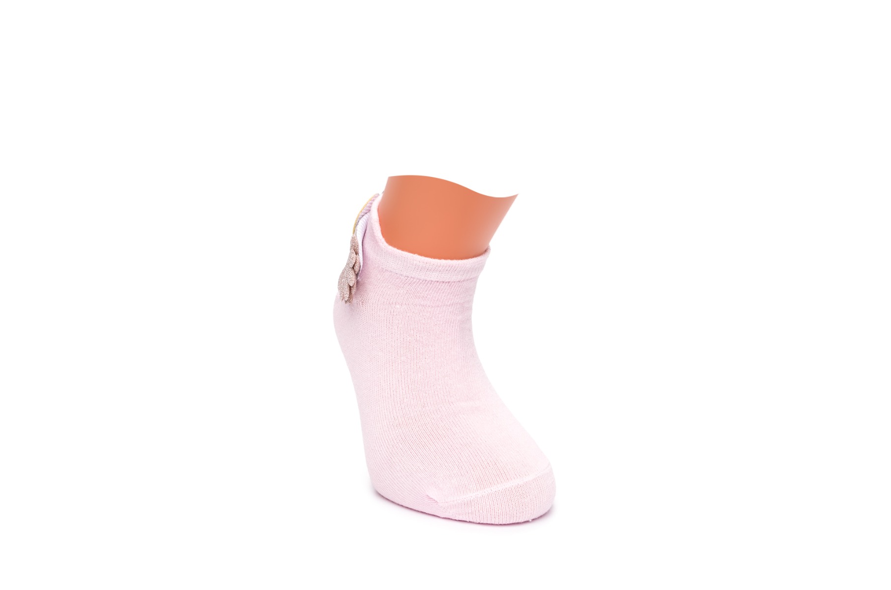 KIDS SOCKS KS121 C:L.PINK S:6