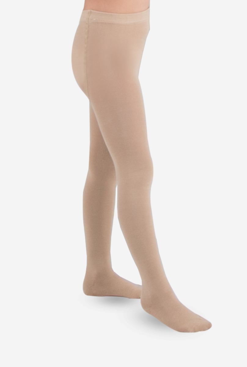 Kid"s Thick Cotton Tight Beige