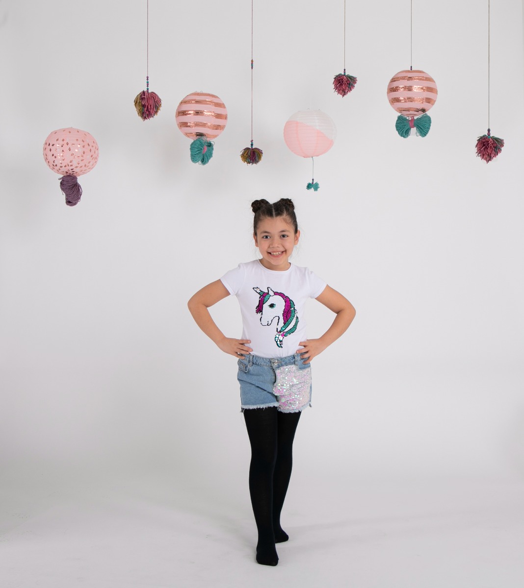 Kid"s Thick Cotton Tight Navy