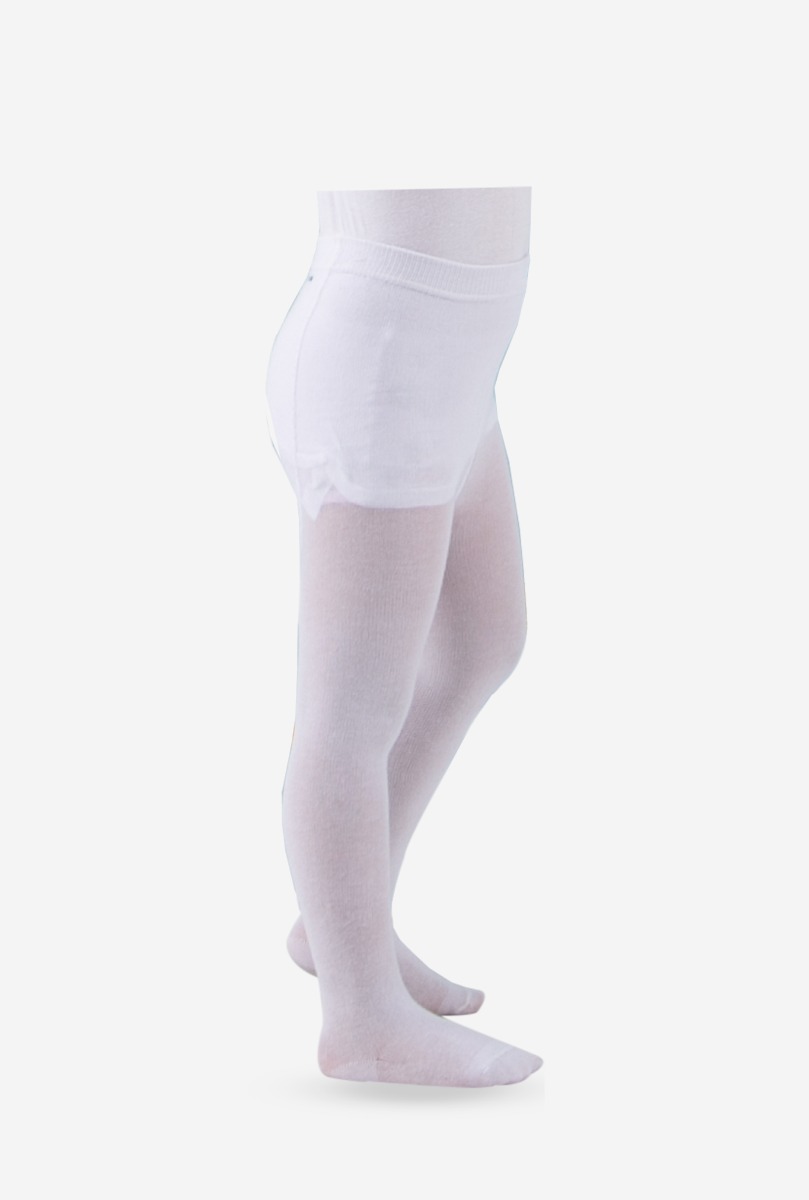 Kid"s Thick Cotton Tight White