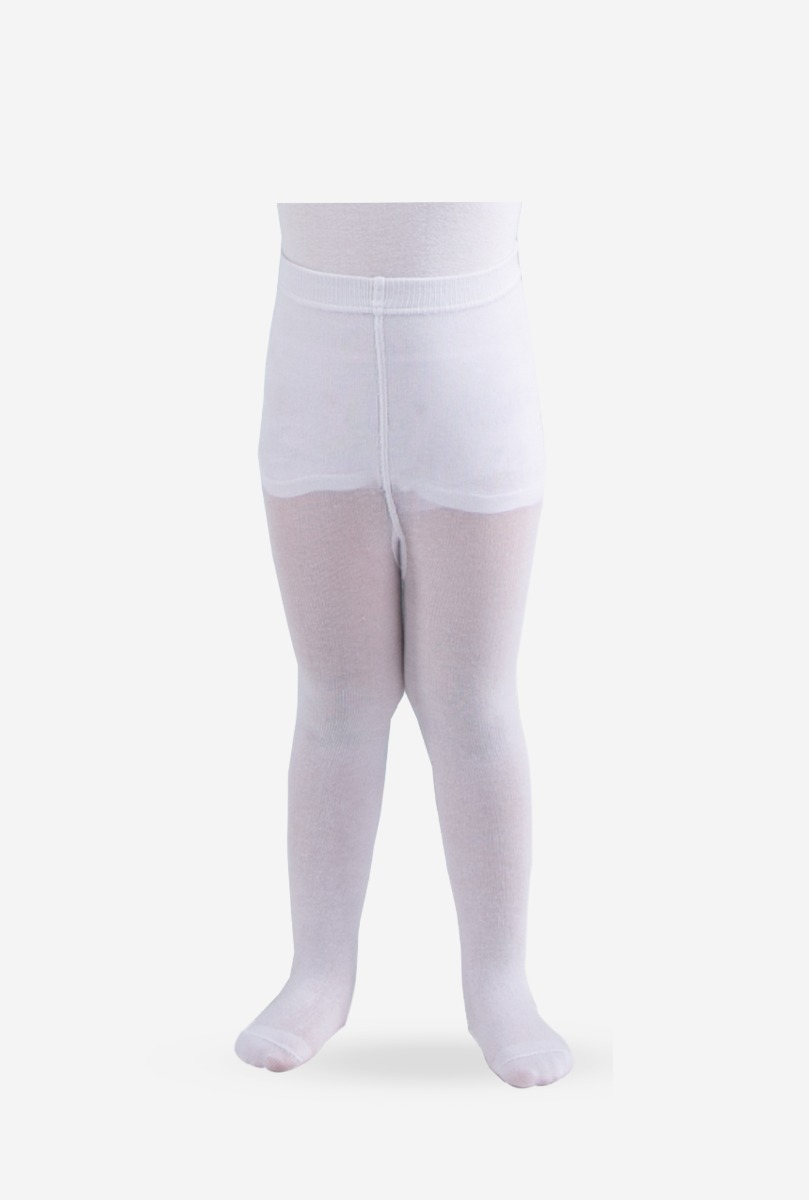 Kid"s Thick Cotton Tight White
