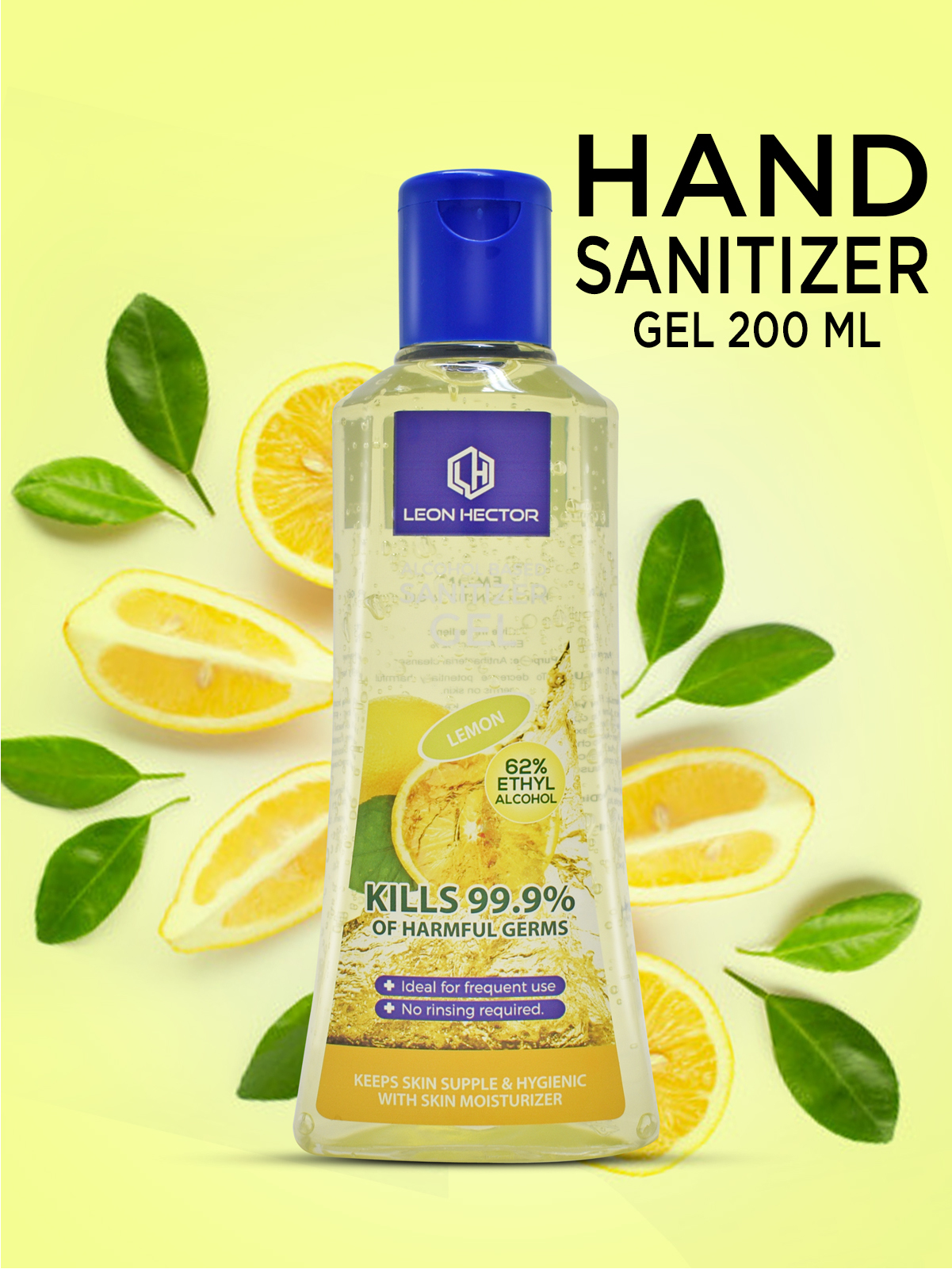 Leon Hector Sanitizer Gel Lemon