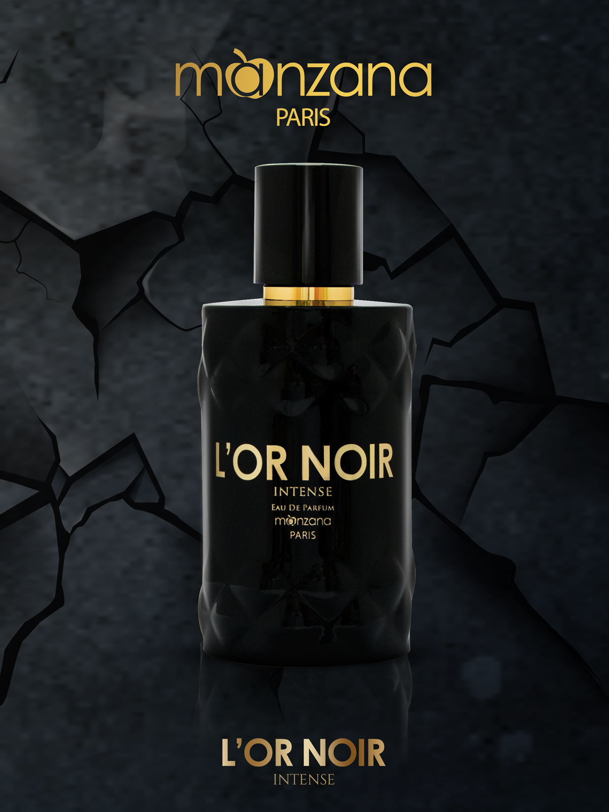 Manzana L Or Noir Intense For Unisex Eau De Parfum