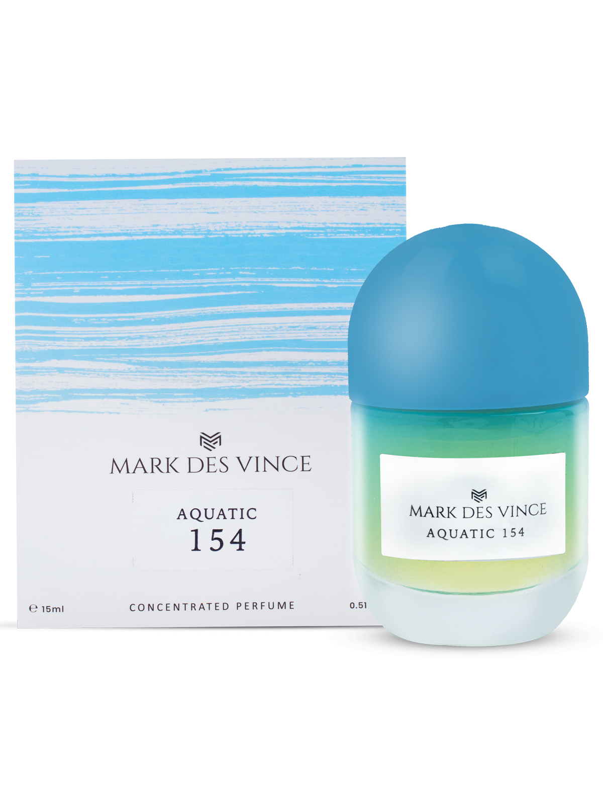 Mark Des Vince Aquatic 154 Concentrated Perfume For Unisex