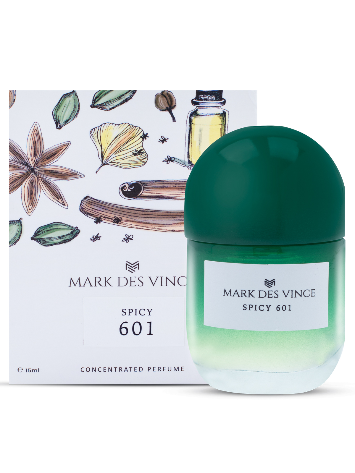 Mark Des Vince Spicy 601 Concentrated Perfume For Unisex