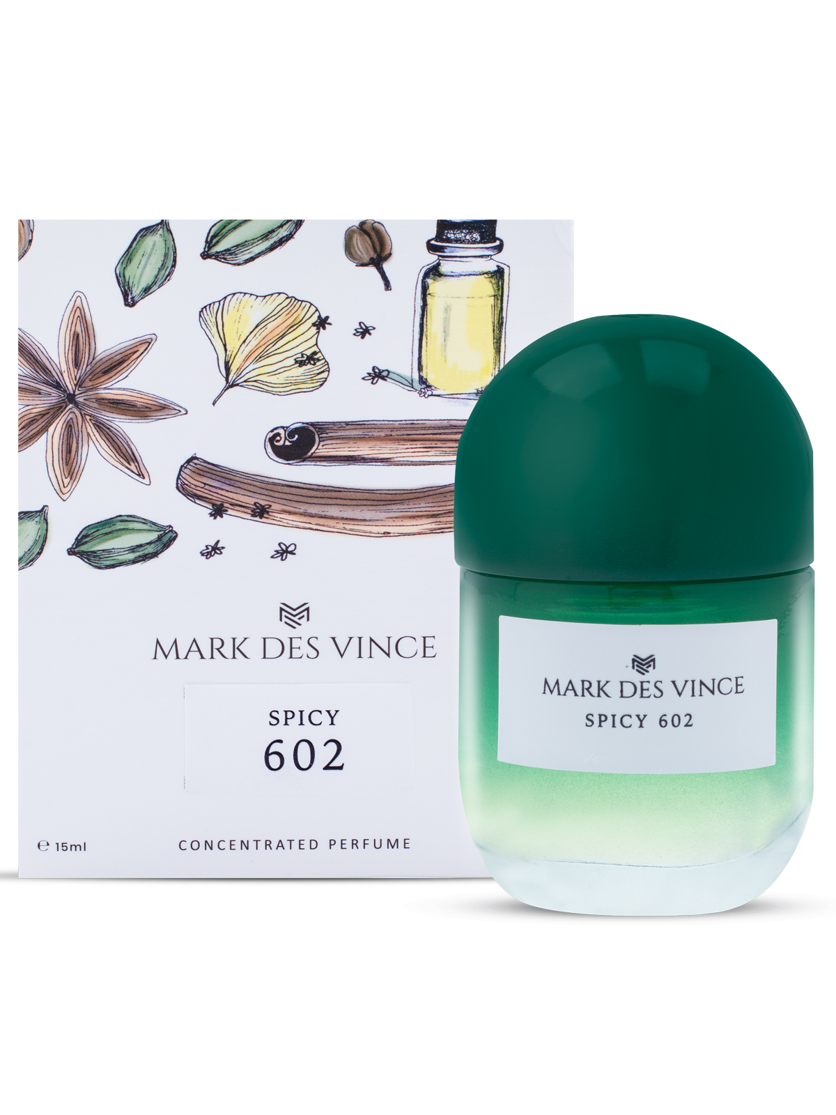 Mark Des Vince Spicy 602 Concentrated Perfume For Unisex