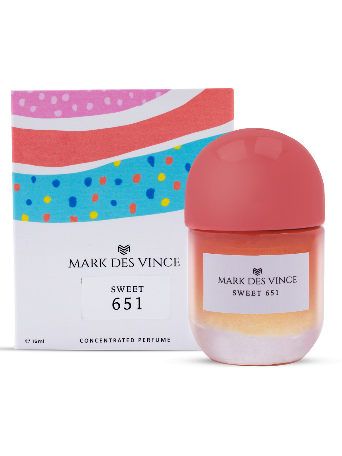 Mark Des Vince Sweet 651 Concentrated Perfume 1 For Unisex