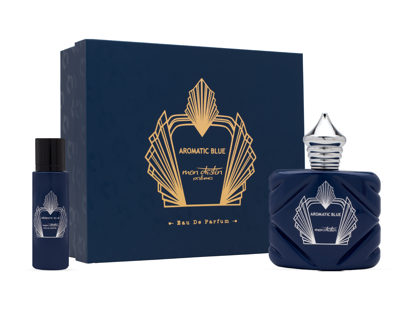 Mon Destin Aromatic Blue EDP  Set For Men