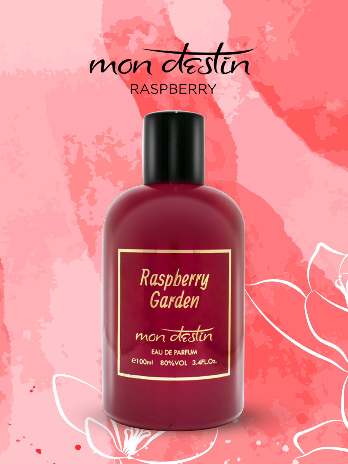Mon Destin Rasberry Garden For Women Eau De Parfum