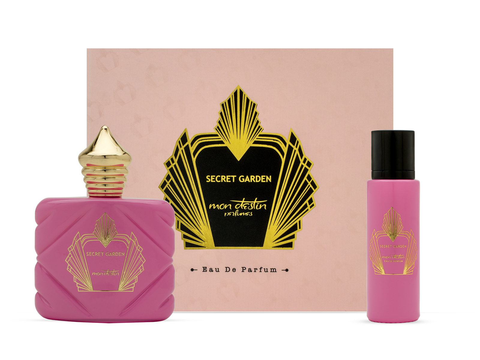Mon Destin Secret Graden Eau De Parfum  Set For Women