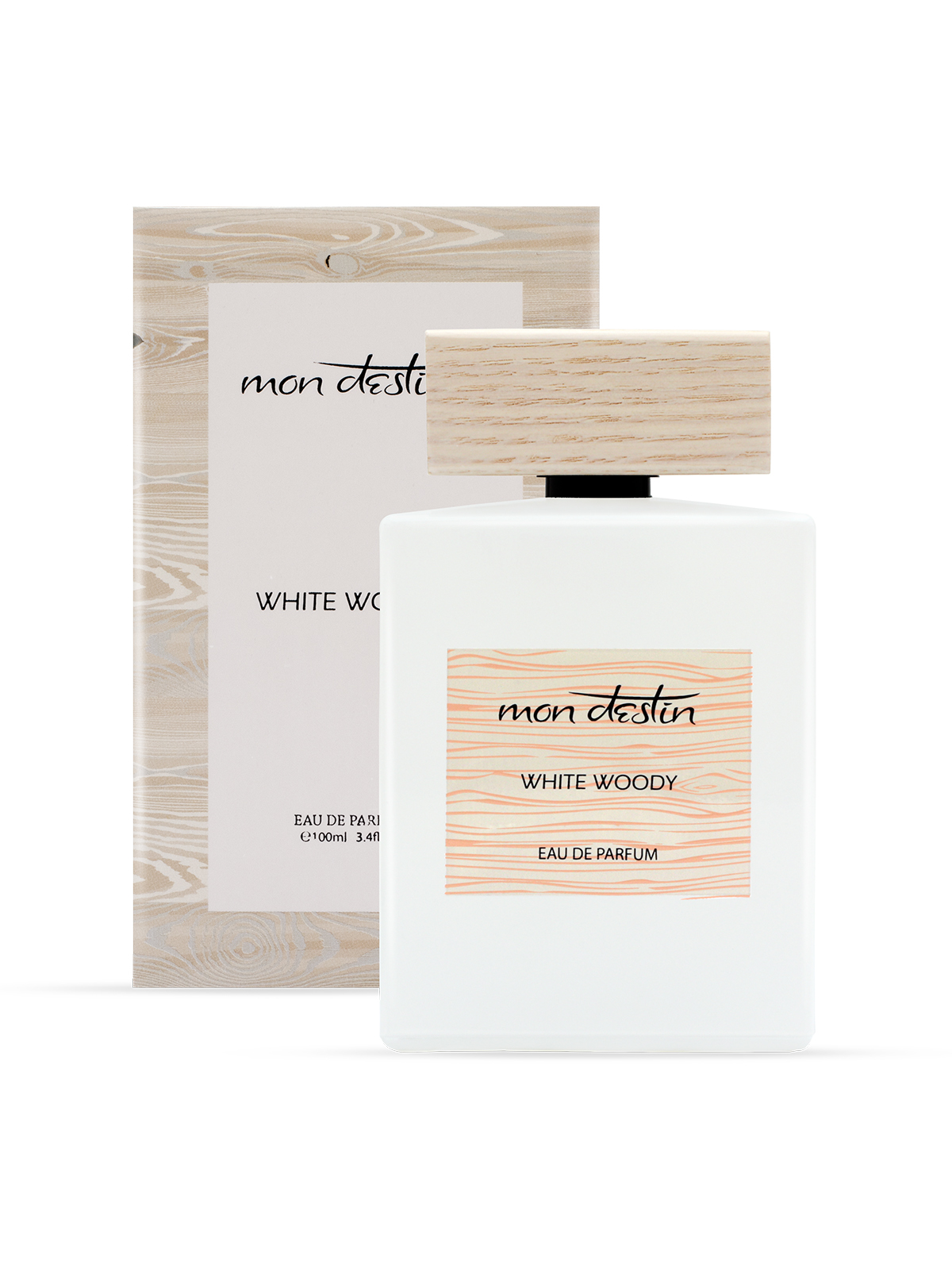 Mon destin White Woody Eau De Parfum  For Women & Men