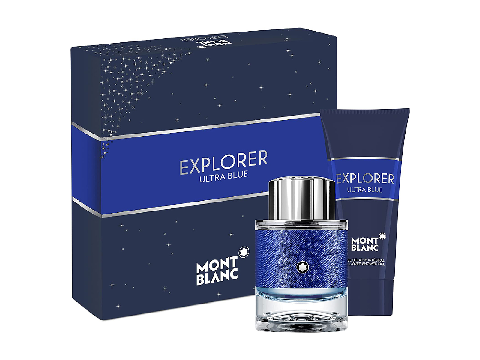 Mont Blanc Explorer Ultra Blue Eau De Parfum  Set For Men